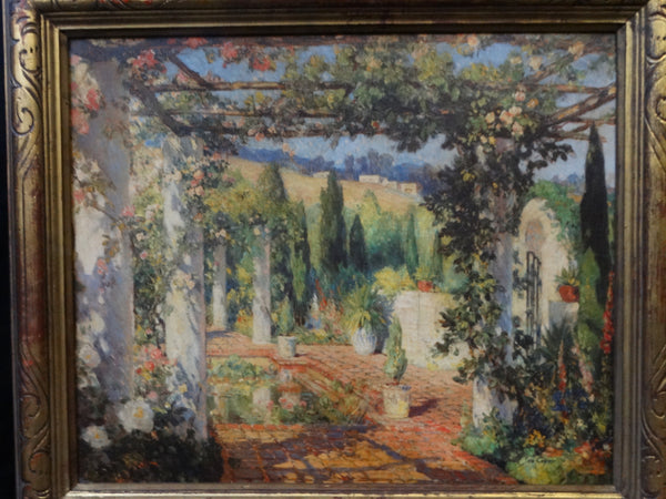 Sam Cooper: Garden lanscape with Loggia