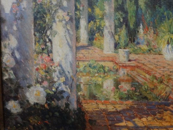 Sam Cooper: Garden lanscape with Loggia