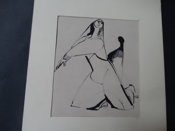 Walt Peregoy: Illustration of Woman