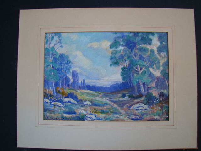 Arthur Whitebear Litts-Oil on canvas P251