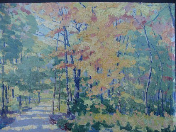 California Autumn Landscape #2 oil on art board