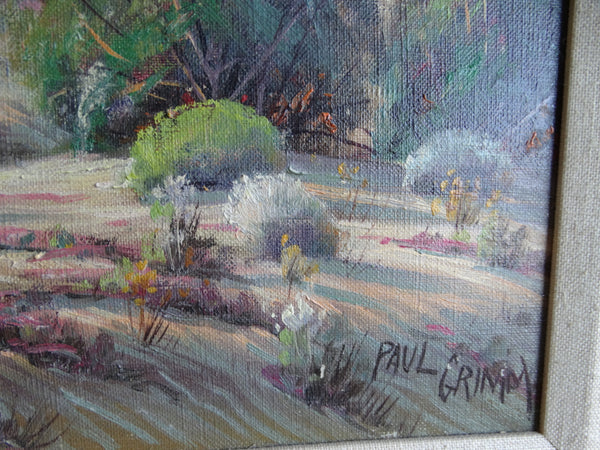 Paul Grimm- Desert Extremities - c 1950 Oil on Canvas P2660