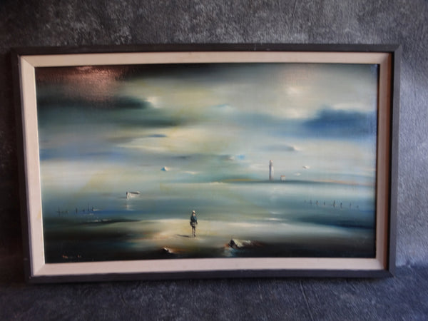 Robert Watson - Oil on Canvas - Low Tide - P2672