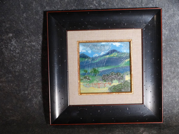 Don Burgess - Miniature Mountain Landscape - 1980s P2753
