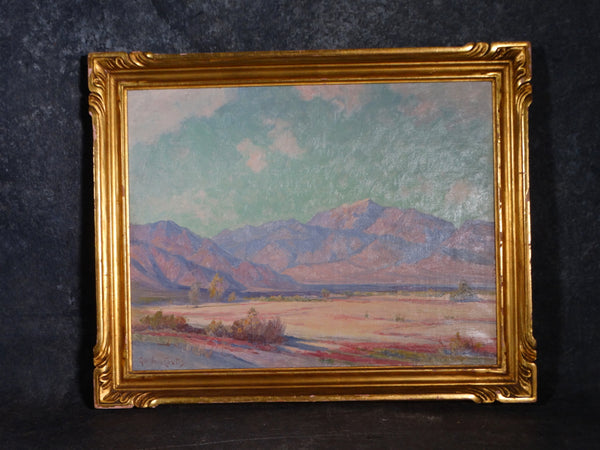 Gordon Coutts  (1869-1937) - Desert Plein Air circa 1920s - Oil on Canvas P2844