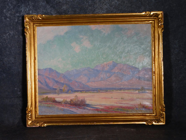 Gordon Coutts  (1869-1937) - Desert Plein Air circa 1920s - Oil on Canvas P2844