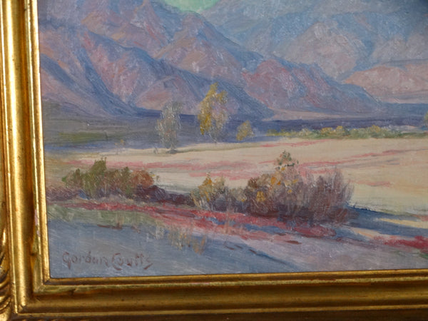 Gordon Coutts  (1869-1937) - Desert Plein Air circa 1920s - Oil on Canvas P2844