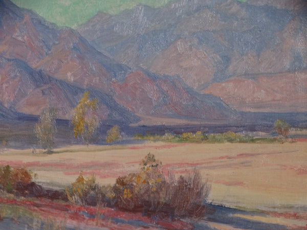 Gordon Coutts  (1869-1937) - Desert Plein Air circa 1920s - Oil on Canvas P2844