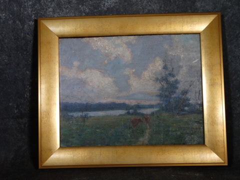 Charles Franklin Chamberlain (1871-1947) circa 1910s - Oil on Board P2849