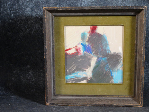 Joan Savo (1918-1992) - Modernist Pastel of Three Figures - 1967 P2873