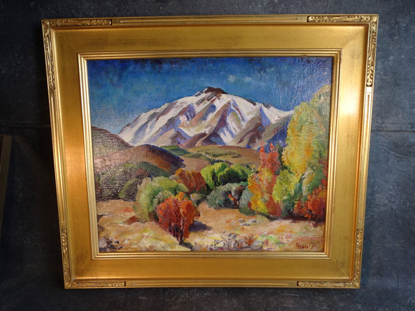 Ejnar Hansen - High Sierra Oil on Board circa 1936 P2974