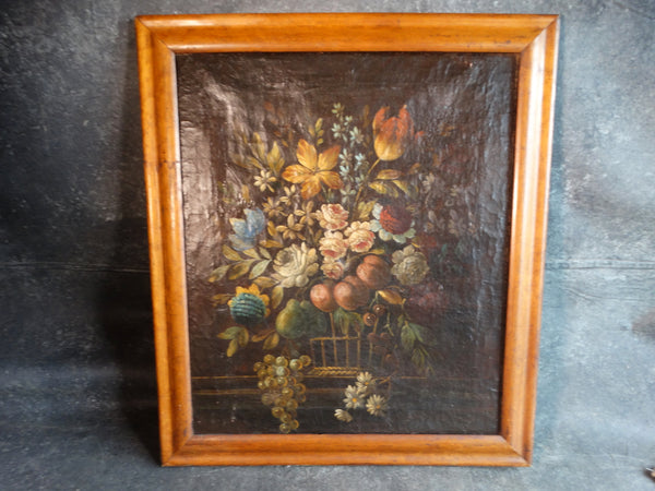 Spanish Floral Still Life 18th Century P2990