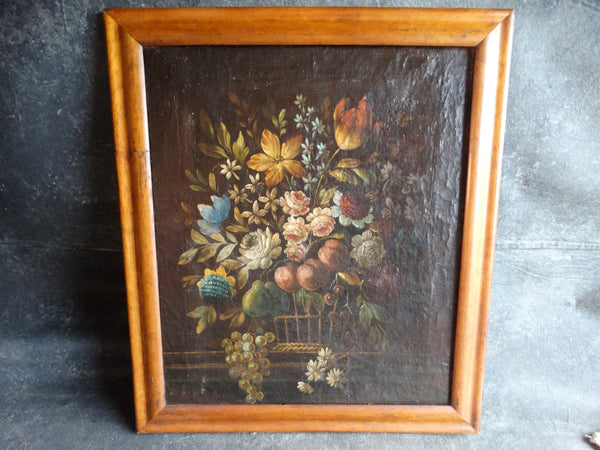 Spanish Floral Still Life 18th Century P2990