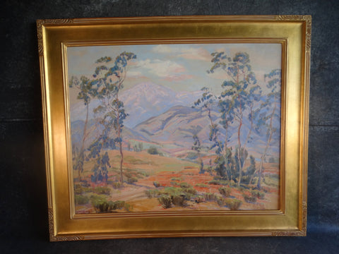 Marie Boening Kendall  - California Mountain View Oil on Canvas P2995