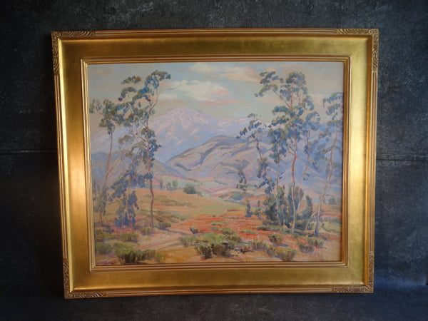 Marie Boening Kendall  - California Mountain View Oil on Canvas P2995