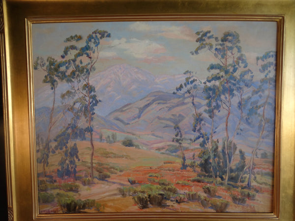 Marie Boening Kendall  - California Mountain View Oil on Canvas P2995