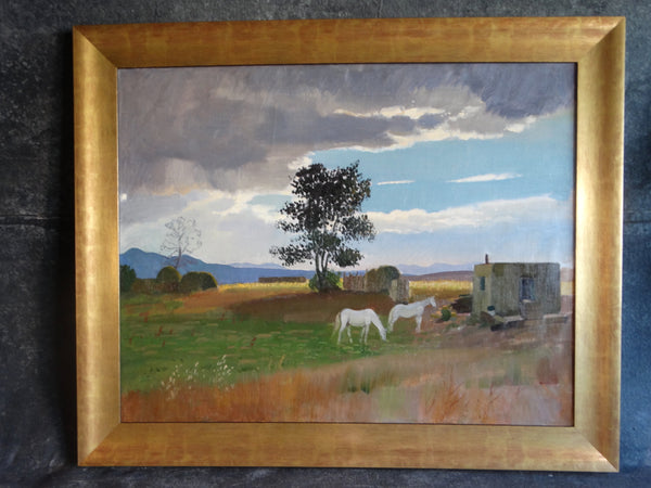 Albert Londraville - New Mexico Landscape - Oil on Canvas P2996