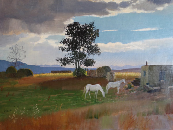 Albert Londraville - New Mexico Landscape - Oil on Canvas P2996