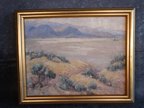 Desert Scene - Oil on Canvas c 1935 P3027