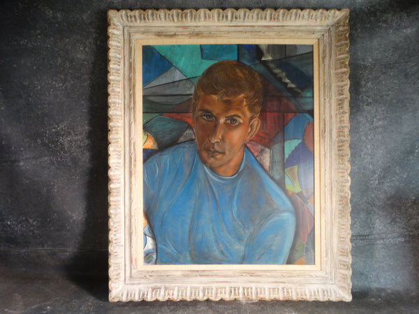 James Hueter - Portrait of a Young Man - Oil on Board P3035