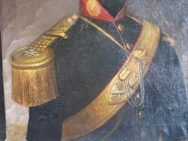 Russian School c 1820- Portrait of a Young Imperial Artillery Officer - P3084