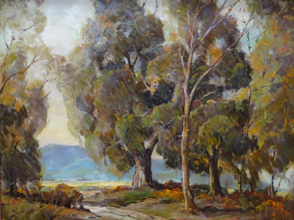 Walt Lee Oil On Canvas “After The Rain”