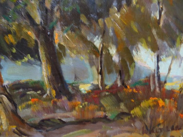 Walt Lee Oil On Canvas “After The Rain”