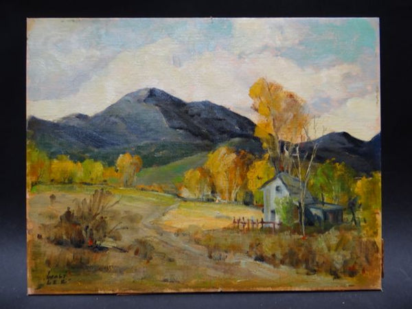 Walt Lee Blaze Of Autumn Plein Air