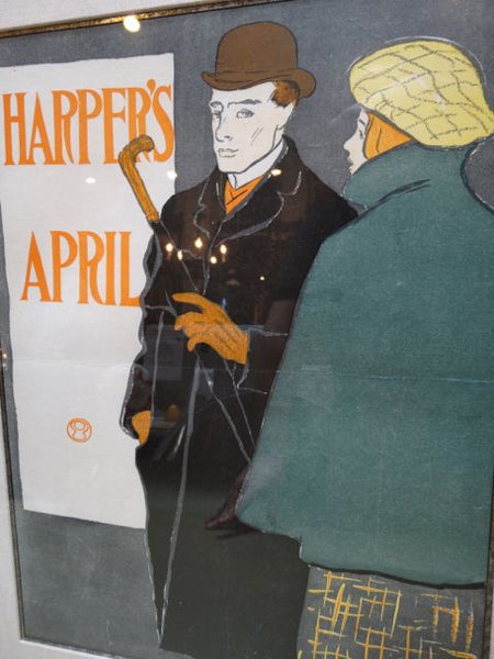 Edward Penfield Harper’s Magazine April 1895 Poster