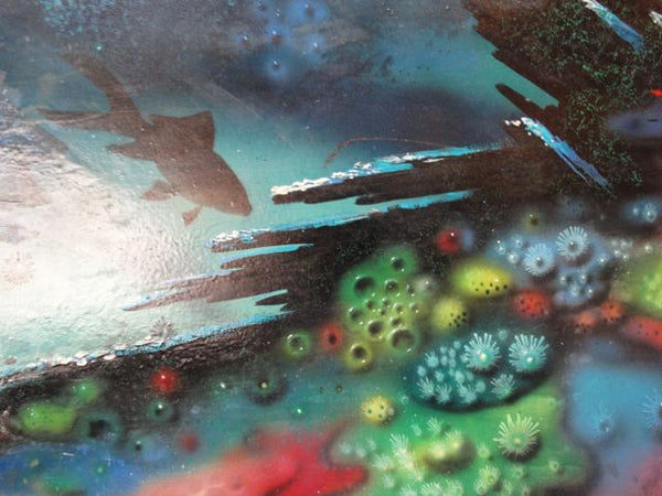 Irv Wyner Under the Sea Oil On Board