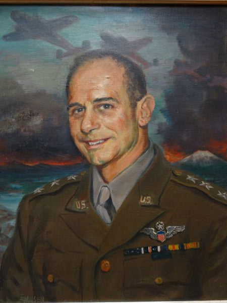 Ejnar Hansen Portrait of General James H. Doolittle (1940s) Oil on Canvas